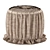 Emozioni Collection Fur Pouf 3D model small image 2