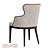 Customizable Ergonomic Dining Chair 3D model small image 2