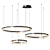 Elegant Nudara Chandelier, Luxurious Lighting 3D model small image 1