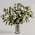 Elegant Vase with Plants 3D model small image 6