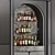 Modern Bar Cabinet Set4.clearRect 3D model small image 3