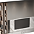 Modern TV Wall Set 2014 3D model small image 4