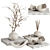 Elegant 3D Decor Set 2016 3D model small image 1