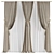 Elegant Curtain #052 3D model small image 1