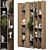 Modular Storage Cabinet Shelves 3D 3D model small image 2