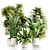 High-Quality Indoor Plants Set 3D model small image 1