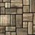 High Resolution Wood Texture Panel 3D model small image 2