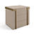 Elegant Avenue Bedside Table 3D model small image 2