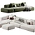  Lema Cloud Sofa Modular Design 3D model small image 3