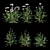 Centaurea 2018 Deluxe Flower Set 3D model small image 4