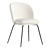 Modern White Dining Chair Hazel 3D model small image 1