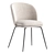 Modern White Dining Chair Hazel 3D model small image 3