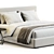 Modern Duomo Mono Bed 3D 3D model small image 3