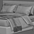 Modern Duomo Mono Bed 3D 3D model small image 4