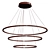 Modern Pendant LED Light Fixture 3D model small image 3