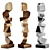 Modern Totem Sculpture Minimalist Interior 3D model small image 5