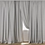 Multi-Format Textured Curtain Model 3D model small image 3