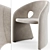 Roche Bobois Celeste2 Armchair: High-Quality Modern Design 3D model small image 1