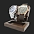 Premium Decor Set with Watches 3D model small image 2