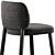 Modern Bross Aretha Fabric Chair 3D model small image 4