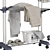  Maximized Clothes Drying Rack Stand 3D model small image 14