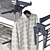  Maximized Clothes Drying Rack Stand 3D model small image 15