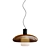 Elegant Acquerelli Glass Suspension Lamp 3D model small image 2