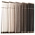 ColorBlend Curtain Set: Vray 5 3D model small image 1