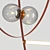 Elegant Fabius Pendant Lamp 3D model small image 2