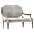 Elegant Louis Armchair Art 5694 3D model small image 2
