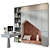 Custom Wardrobe Composition with Decor 3D model small image 1
