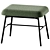 Myra Fabric Bench & Stool 3D model small image 4