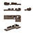 Modern Modular Sofa Series TAKT 3D model small image 4