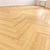 Premium Modular Wood Floor 3D model small image 4