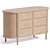 Natural Canyon Kids Dresser 3D model small image 2