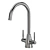 Sleek Delphi Kitchen Sink Tap 3D model small image 2