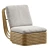 Bohemian 72 Modern Armchair 3D model small image 3