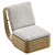 Bohemian 72 Modern Armchair 3D model small image 4