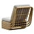 Bohemian 72 Modern Armchair 3D model small image 1