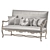  Elegant Louis Sofa 2347 3D model small image 2