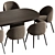 Corona Rendered Dining Set 13 3D model small image 6