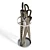 Stylish Steel Umbrella Holder Stand 3D model small image 3