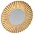 Gardner Wall Mirror in Gold 3D model small image 1