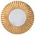 Gardner Wall Mirror in Gold 3D model small image 3