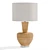 Textured Portobello Table Lamp 3D model small image 1