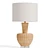 Textured Portobello Table Lamp 3D model small image 2