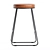 Elegant Faux Leather Barstool - 65cm 3D model small image 2