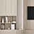 Customizable TV Wall Unit 3D model small image 3