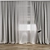 3D Curtain Model Set 3D model small image 1