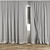 3D Curtain Model Set 3D model small image 3